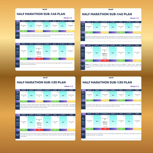 All Half Marathon Sub Plans Bundle (SAVE 50%) All Half Marathon Sub Plans Bundle (SAVE 50%)