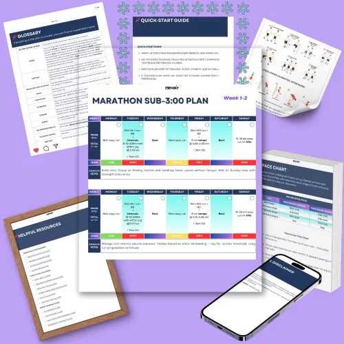 Marathon Sub 300 Plan Marathon Sub 3:00 Plan